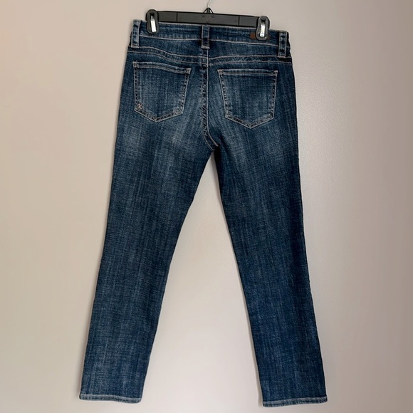 KUT from the Kloth Dark Wash Straight Leg Jeans - Picture 5 of 6